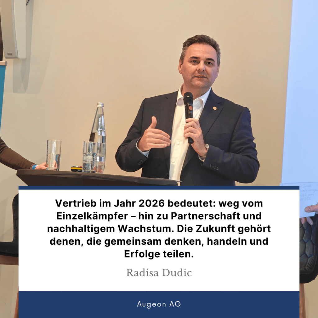 Vertrieb im Jahr 2026 - Radisa Dudic